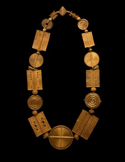 Necklace, Ghana, c.1900 by Akan School